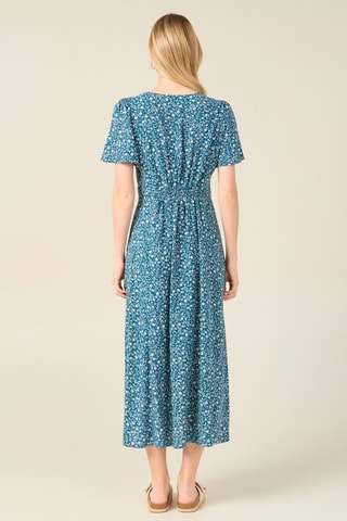 Vestido midi  - Azul