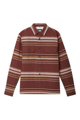 Camisa em algodão biológico  - Bordô