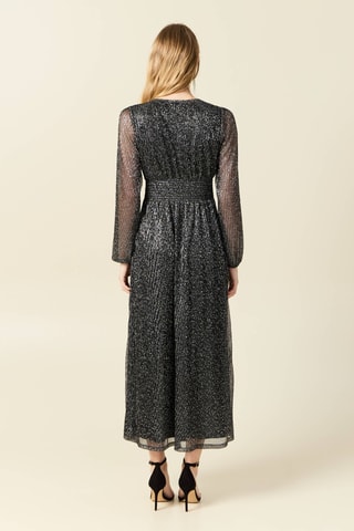 Vestido comprido  - Preto