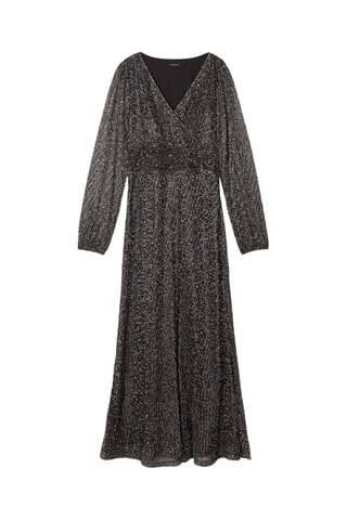 Vestido comprido  - Preto