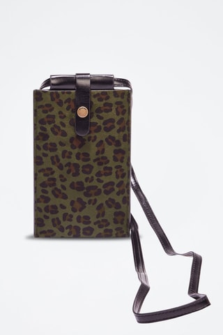 Bolsa de telemóvel - Castanho