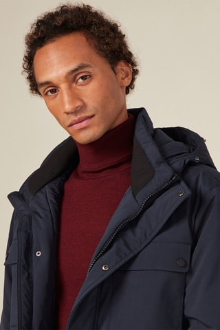 Parka met Capuchon - Blauw