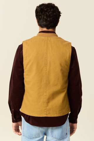 Mouwloos Jack Camel - Bruin