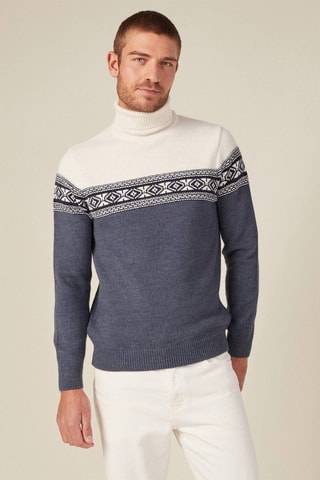 Trui met Rolkraag - Wit