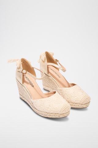 Alpargatas com cunha - Branco