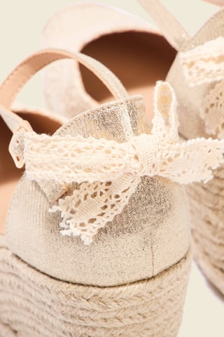 Alpargatas com cunha - Branco