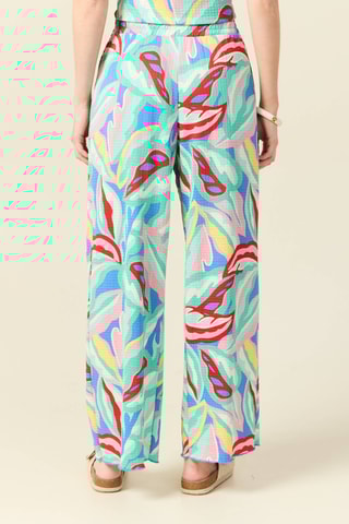 Calças large - Multicor