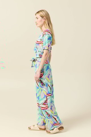 Calças large - Multicor