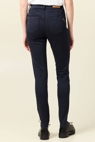 Calças skinny - Azul-marinho