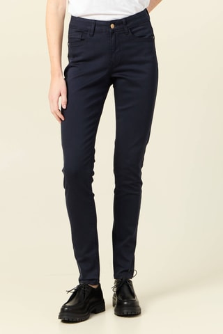 Calças skinny - Azul-marinho