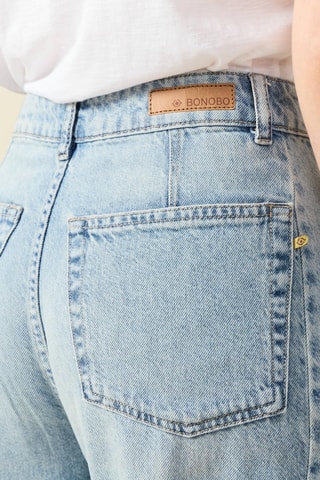 Calças de ganga slouchy - Azul-claro