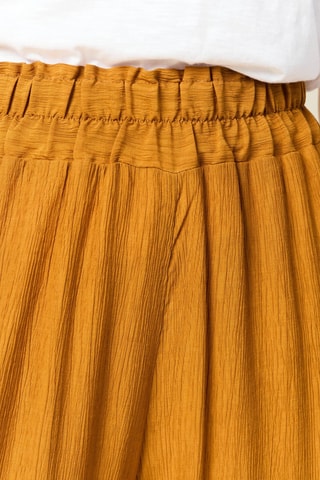 Calças largas - Camel