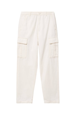 Brede Cargobroek - Ecru