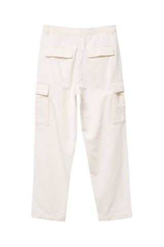 Brede Cargobroek - Ecru