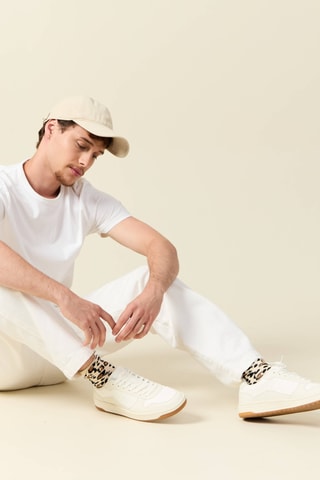 Brede Cargobroek - Ecru