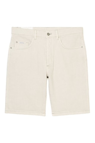 Calções de ganga direitos - Cinzento