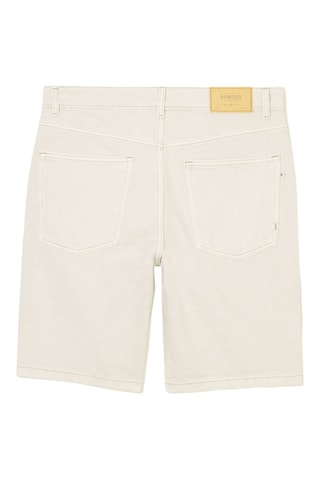 Calções de ganga direitos - Cinzento