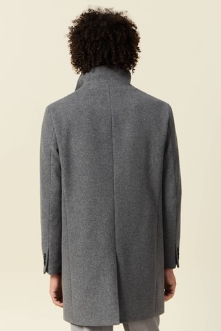 Wollen Jas - Grijs