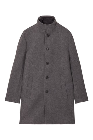 Wollen Jas - Grijs