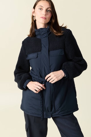 Sobretudo  - Azul-marinho