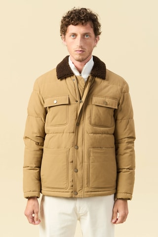 Gewatteerde Jas - Kaki