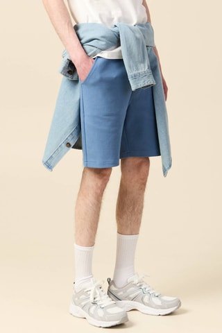 Biologisch Katoenen Short - Blauw