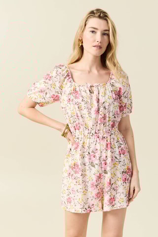 Macacão curto - Branco