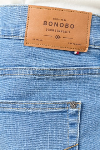 Calças de ganga straight  - Azul