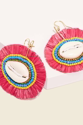 Brincos pendentes - Violeta-claro