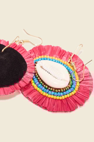 Brincos pendentes - Violeta-claro