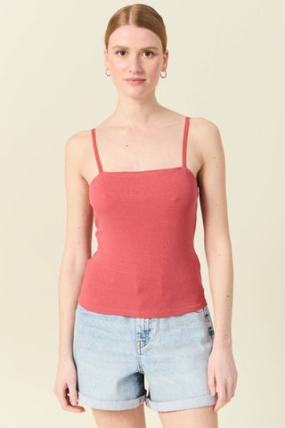 Caicai cropped  - Vermelho