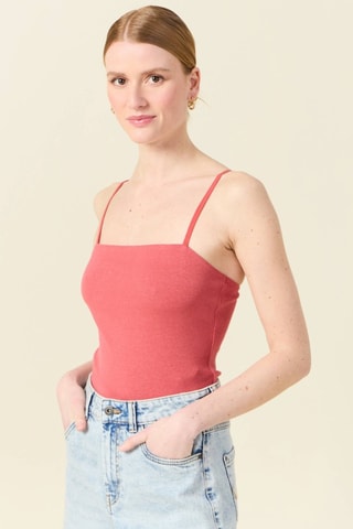 Caicai cropped  - Vermelho