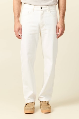 Calças de ganga  - Branco