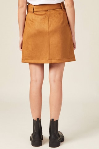 Saia direita - Castanho