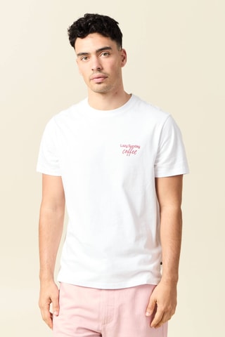 T-shirt direita - Branco