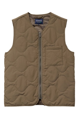 Mouwloos Jasje - Kaki