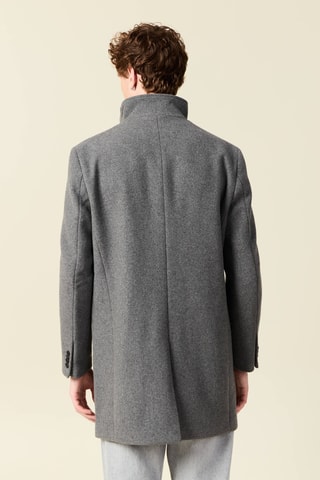 Wollen Jas - Grijs