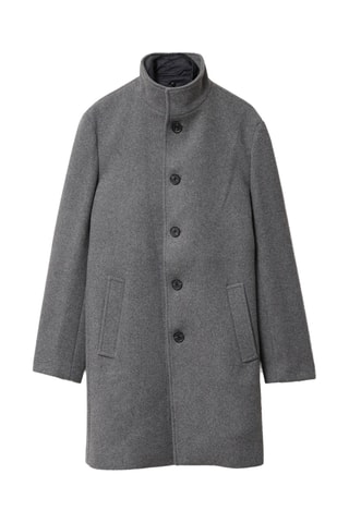 Wollen Jas - Grijs
