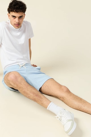 Rechte Short - Lichtblauw