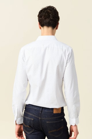 Camisa em algodão biológico - Branco