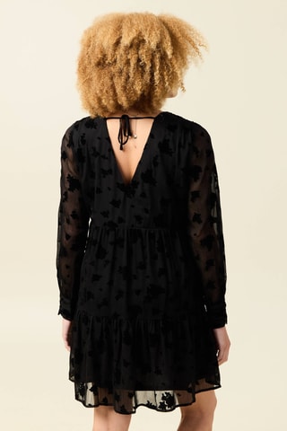 Vestido direito - Preto