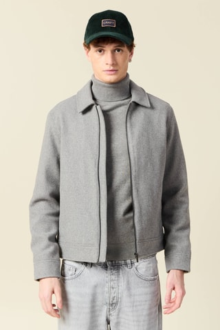 Wollen Jasje - Grijs
