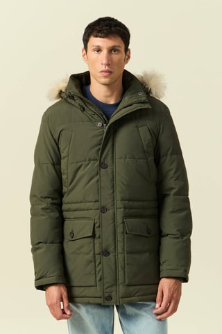 Parka met Capuchon - Kaki