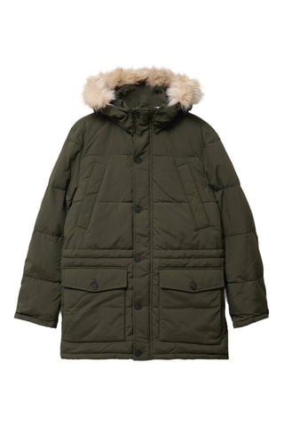 Parka met Capuchon - Kaki