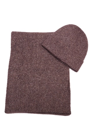 Gorro e gola  - Cinzento