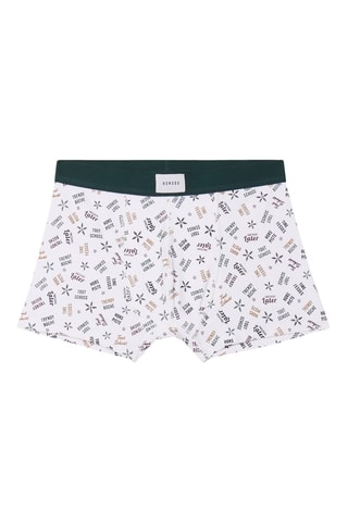 Biologisch Katoenen Boxer - Wit