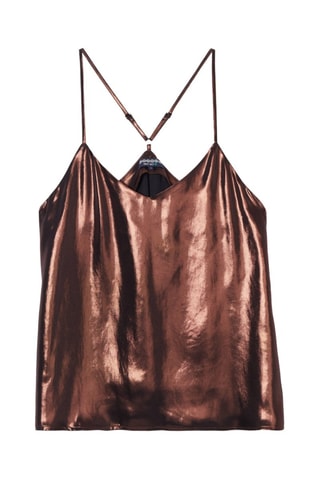 Camisola interior eco-responsável  - Castanho