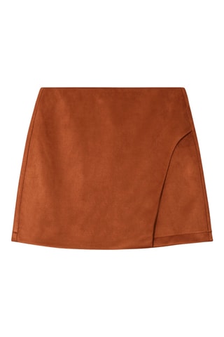 Saia traçada  - Castanho