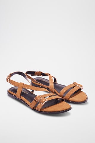 Sandálias  - Castanho