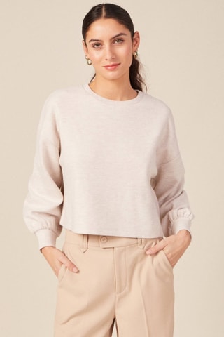 Sweat eco-responsável  - Amarelo